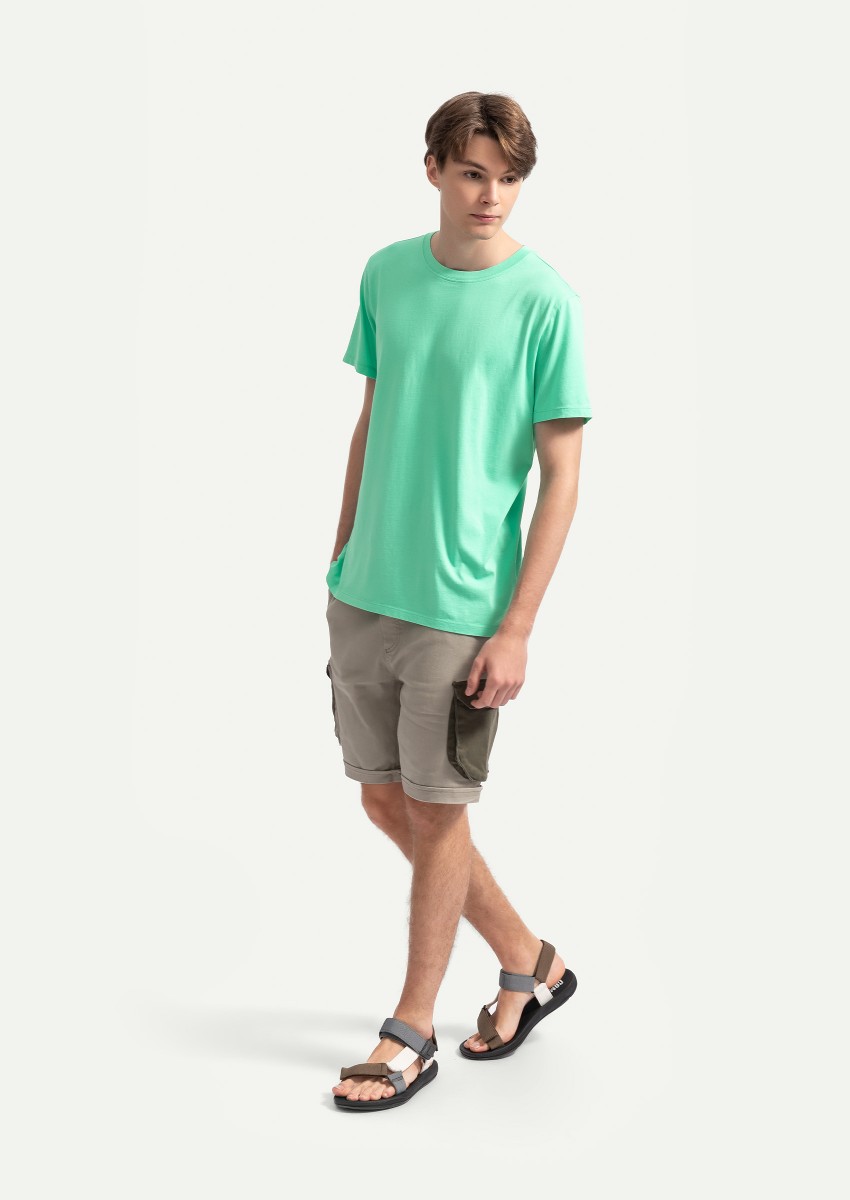 Regular - Turquois - Basic Tshirt